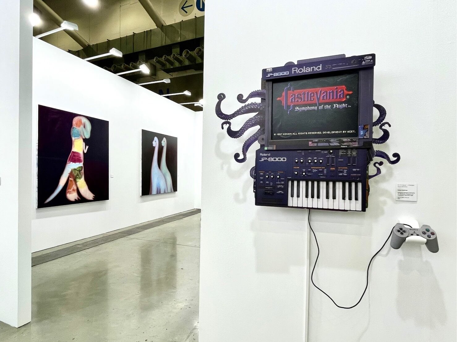 DOPENESS ART LAB於2025台北當代展位風景。（本刊資料室）