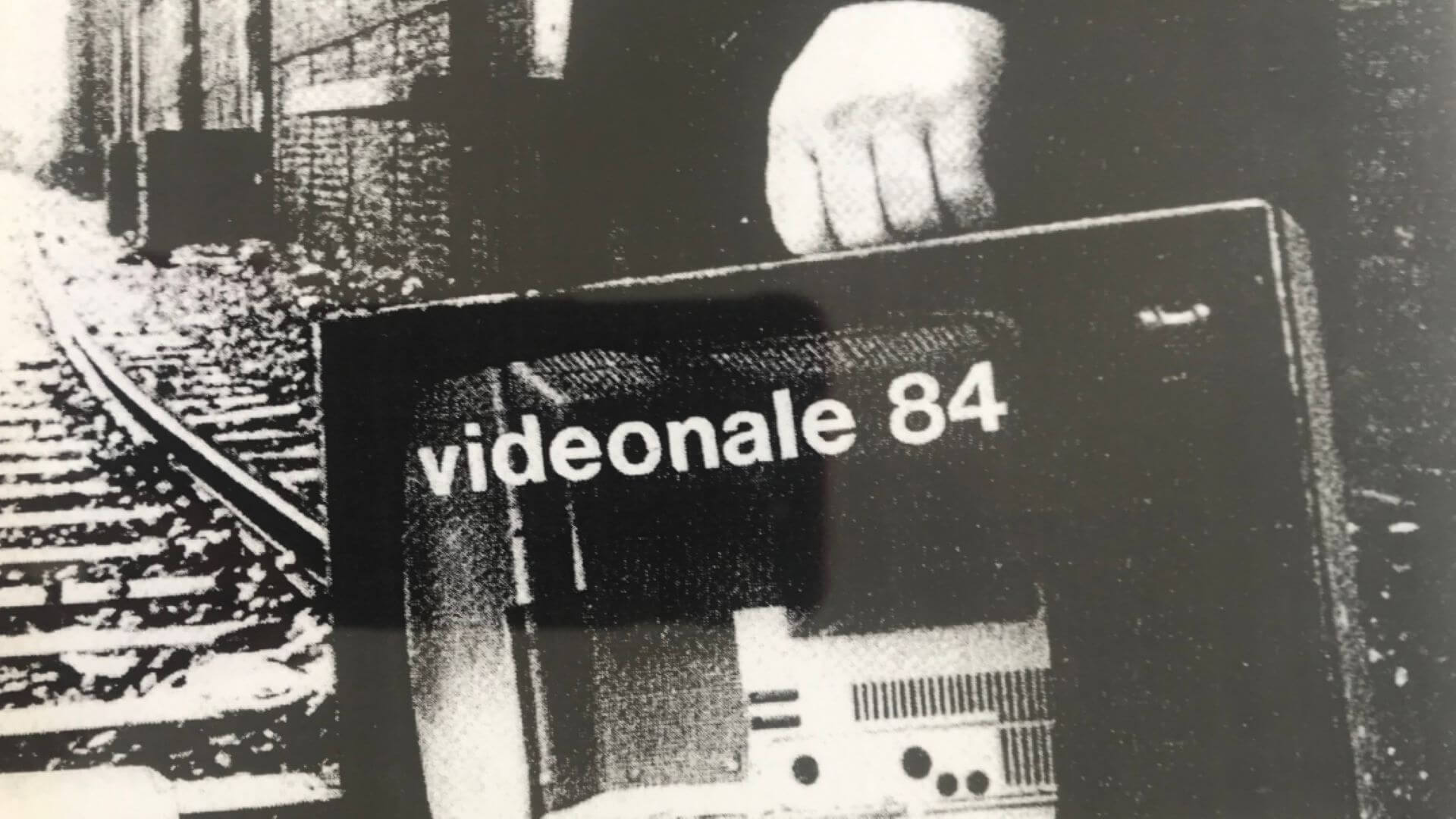 首屆波昂錄像雙年展海報（©Videonale ）