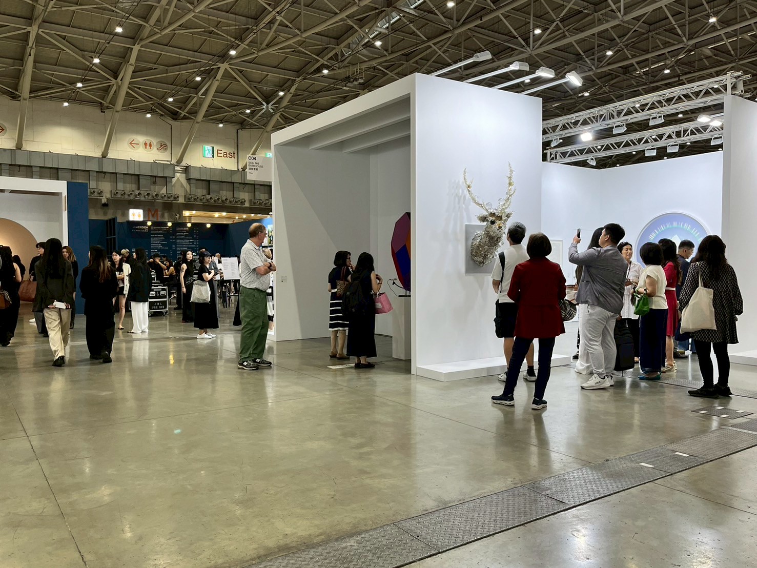 2025年台北當代展會現場。(本刊資料室)