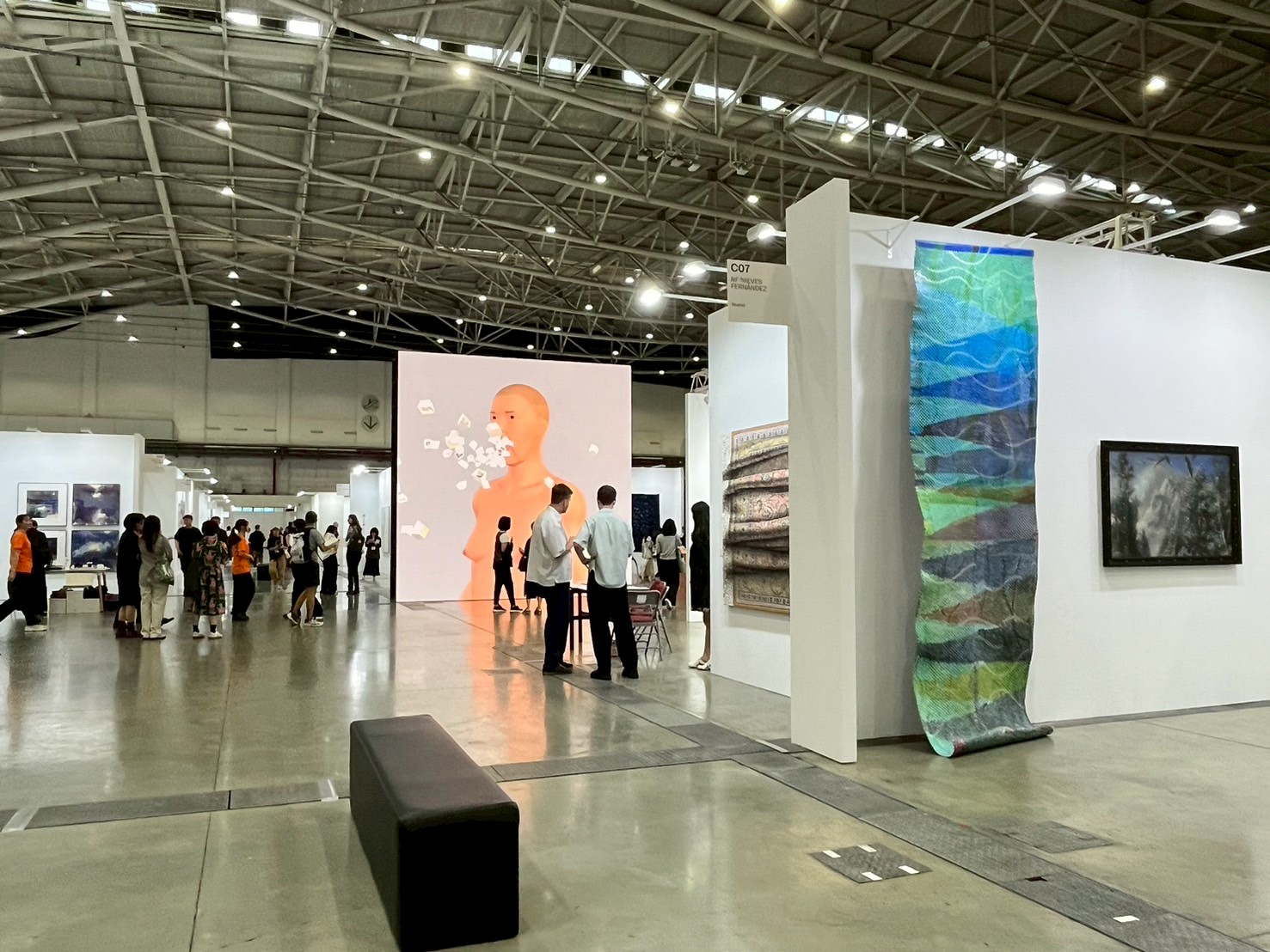 2025年台北當代展會現場。(本刊資料室)