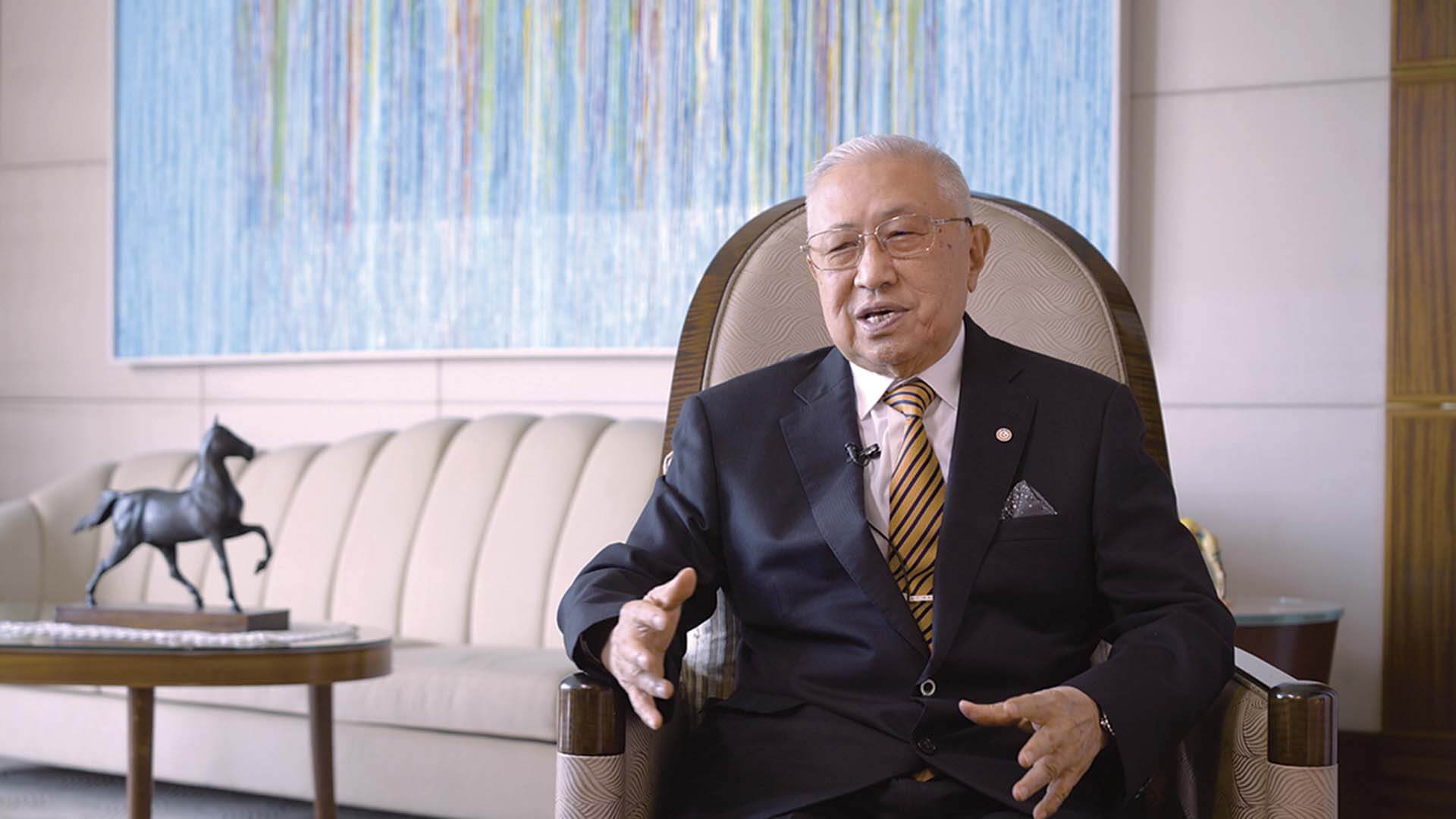 王道銀行教育基金會駱錦明董事長25年來堅持「取之社會，用之社會」的初心，支持文化藝術教育（攝影／源日影像 王士源，王道銀行教育基金會提供）