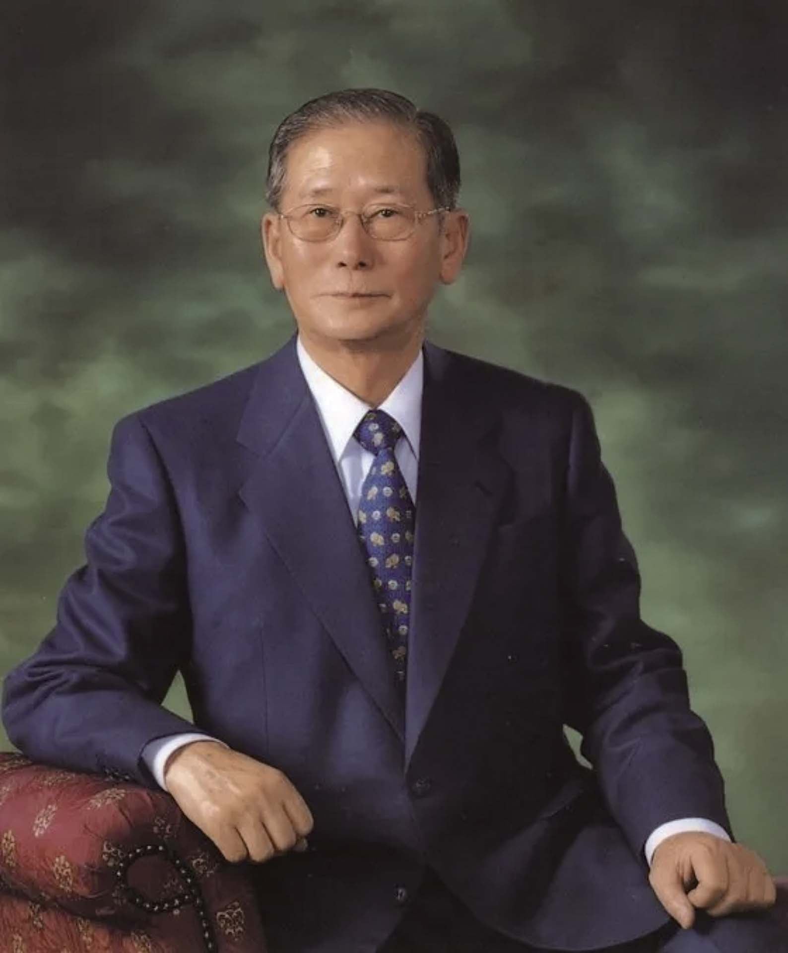 尹章燮晚年。圖取自網站。