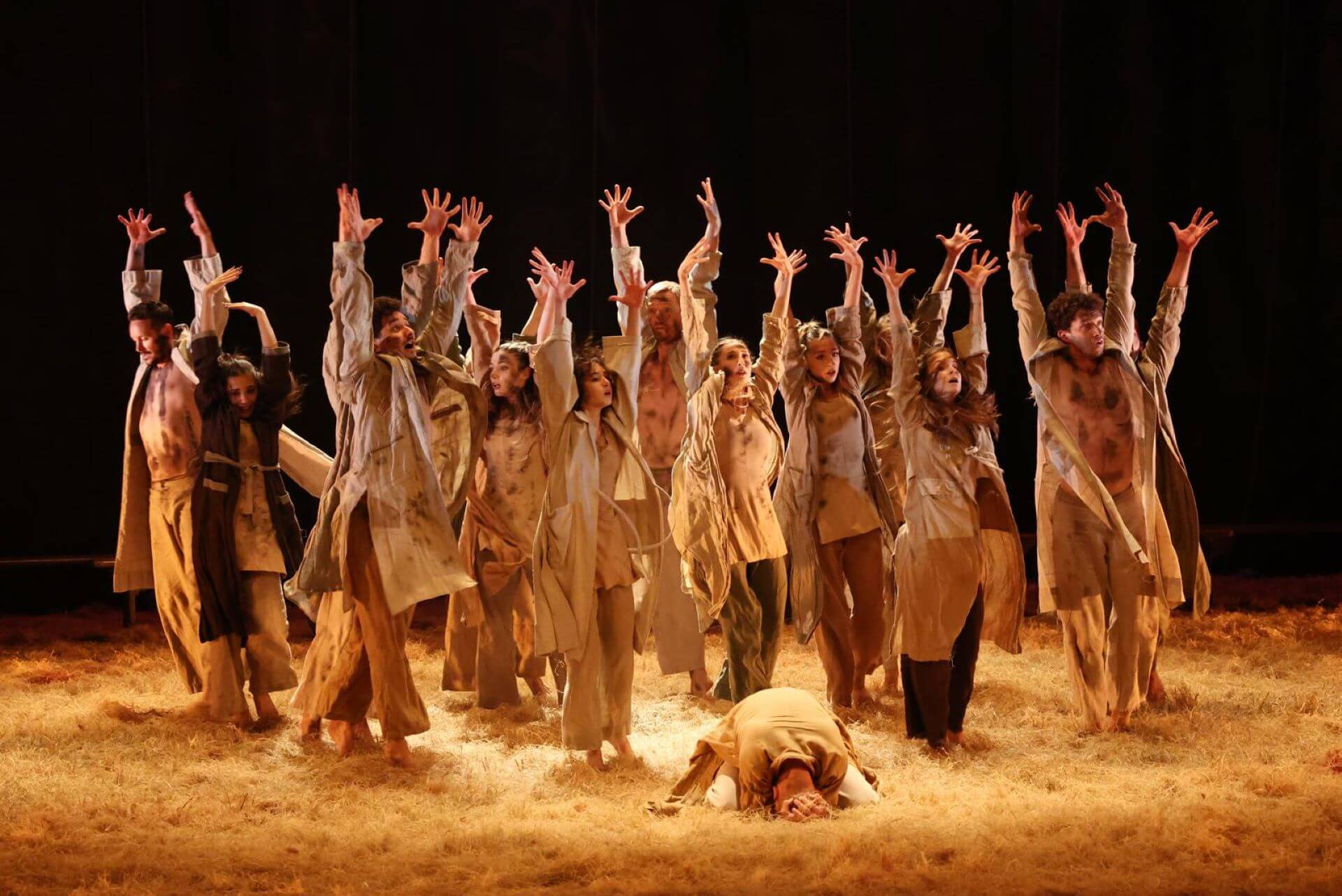 匈牙利塞格德當代芭蕾舞團（Szeged Contemporary Dance Company）《布蘭詩歌》在釜山電影中心進行亞洲首演。（釜山國際舞蹈節提供）