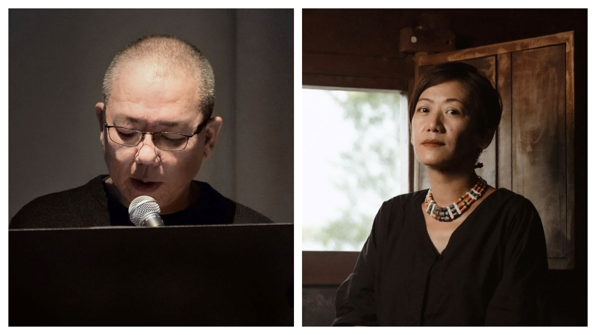 第25屆雪梨雙年展陳界仁、張恩滿入選。圖為陳界仁（左），陳界仁提供、Masahiro Masunuma攝影；張恩滿（右）為原住民族委員會原住民族文化發展中心、攝影芮米斯影像製作有限公司提供