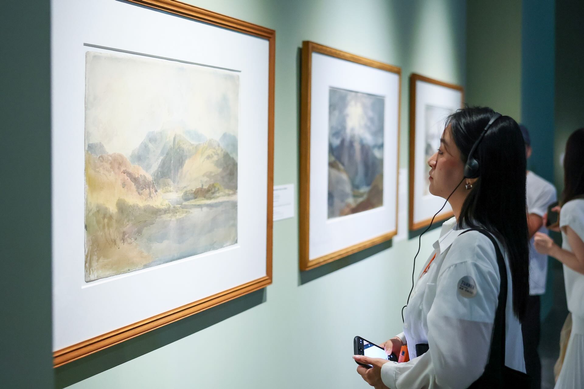 「威廉．透納特展：崇高的迴響」展覽一隅。圖：「威廉．透納特展：崇高的迴響」提供