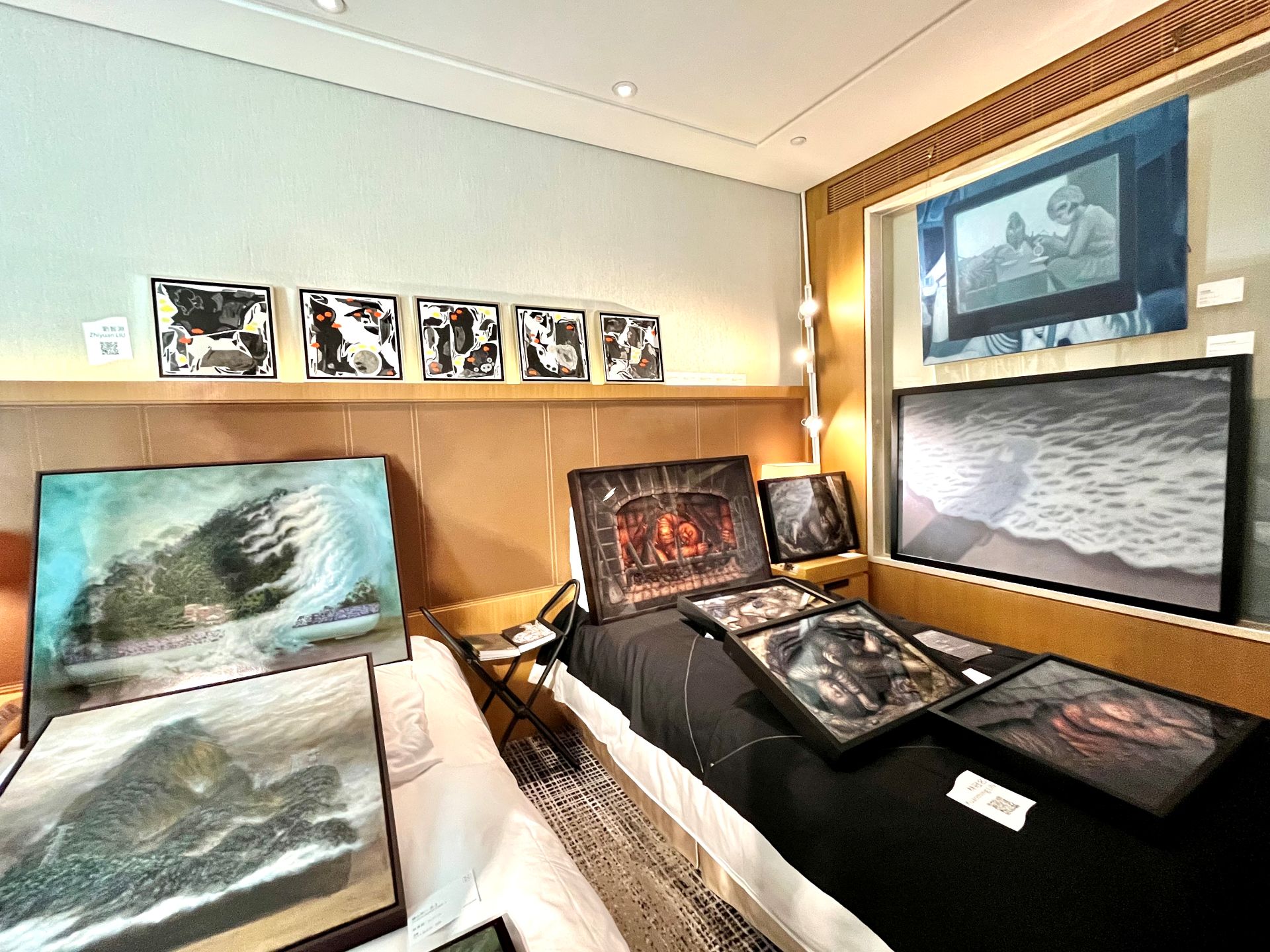 「璞玉發光」展間一景。（本刊資料室）