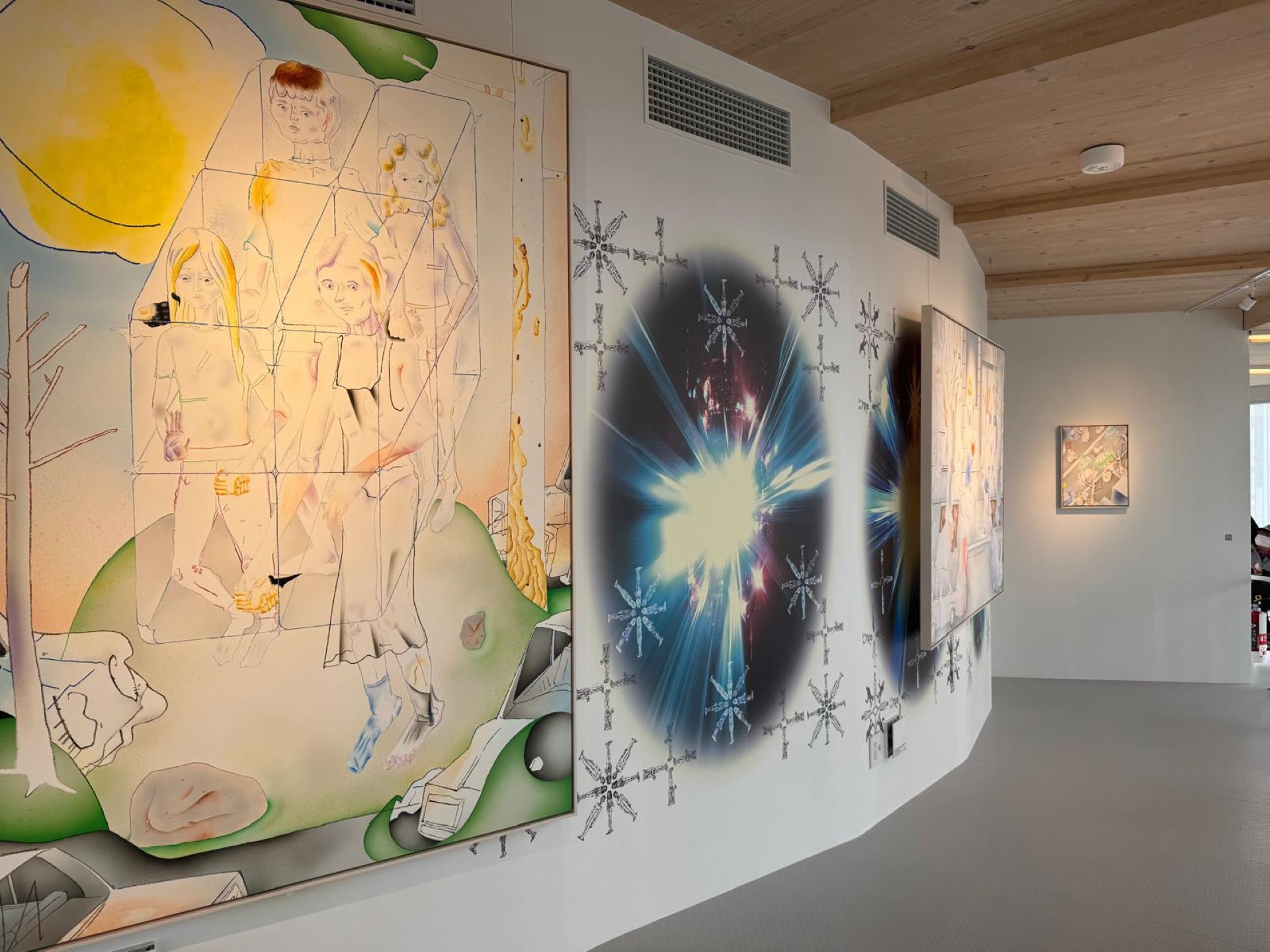 Jakub Matuška展示風景。（攝影／鄭禹彤）