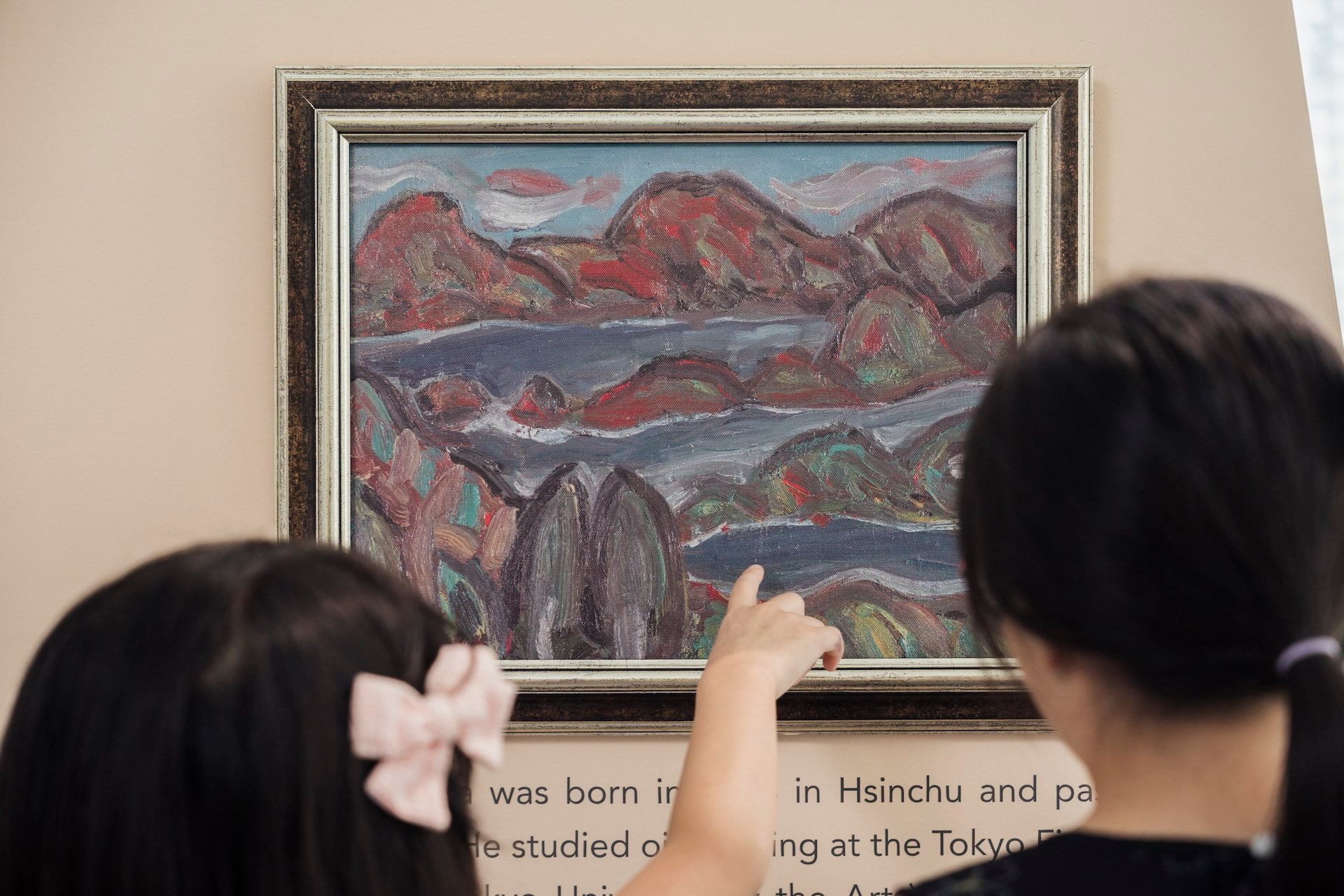 「一片、兩片、三片風景」展區中，范洪甲的《風景》。（攝影／透島影業，桃園美術館提供）