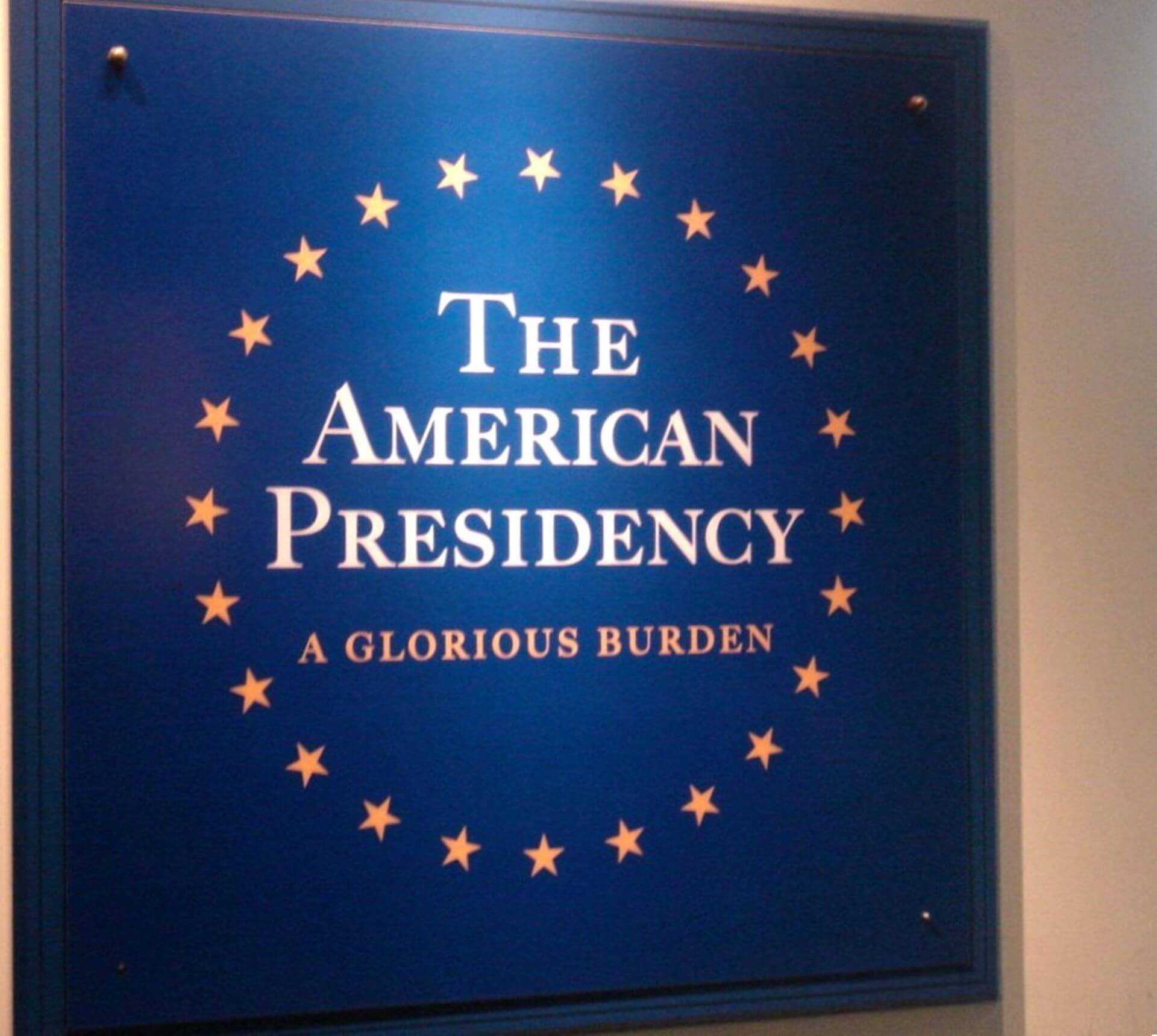 《美國總統：光榮的重擔》（The American Presidency: A Glorious Burden）是史密森尼學會美國歷史博物館的常設展。（攝影／黃心蓉）