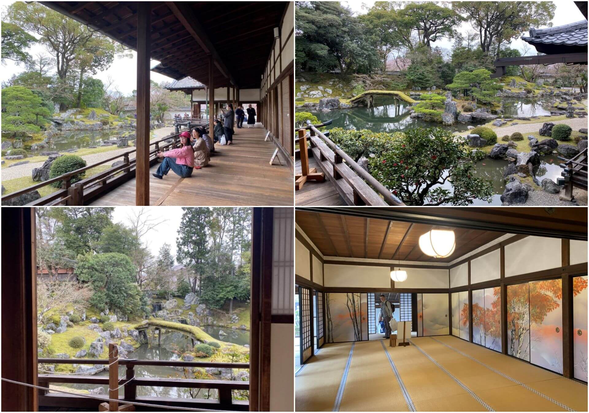 桃山時代 醍醐寺三寶院庭園與建築風景。（攝影／朱佑霖）