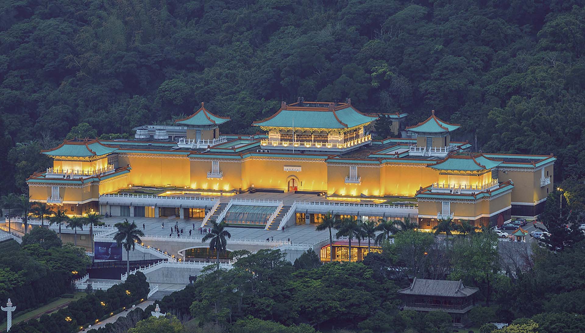 本圖為國立故宮博物院建築外觀，攝於2019年。（Sdfery提供，CC BY-SA 4.0）