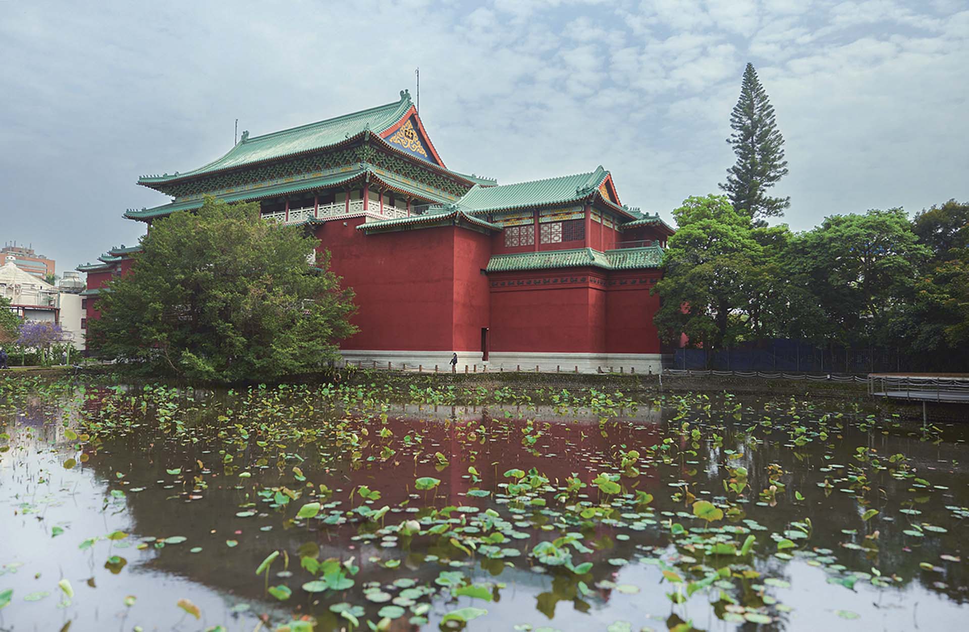 國立歷史博物館緊鄰臺北植物園。（圖／國立歷史博物館）