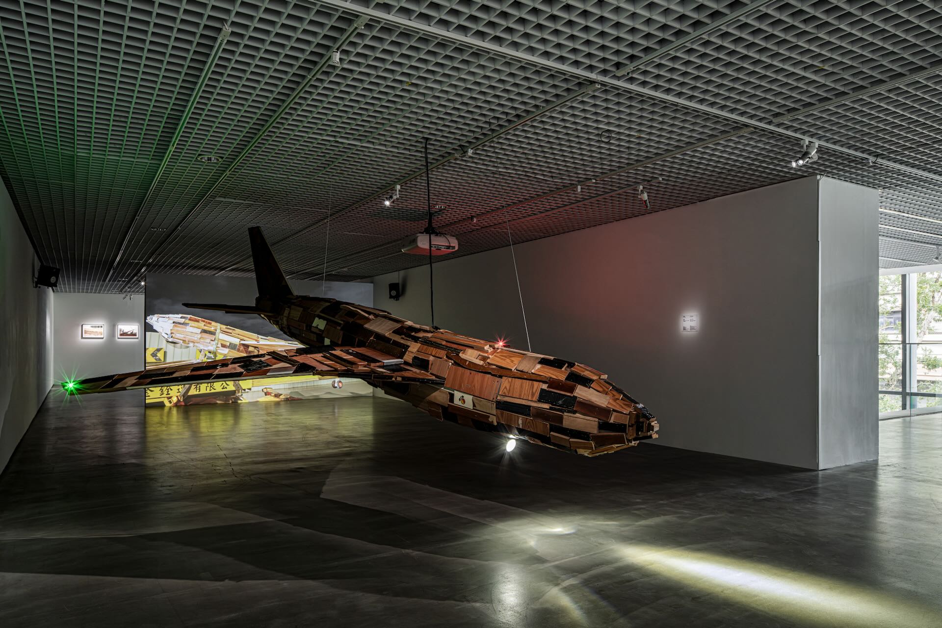 林彥翔作品於展覽現場。北師美術館提供，攝影：dulub studio