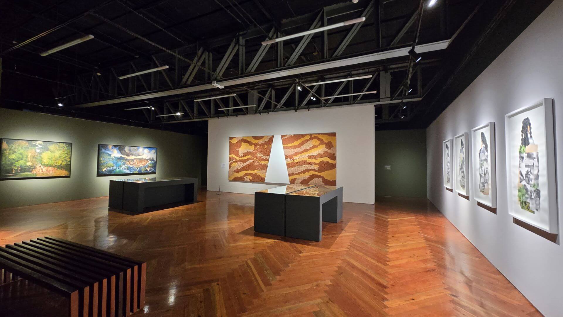 2024首屆威尼斯雙年展巴拿馬館於運河博物館的回國展出。（攝影／高森信男）