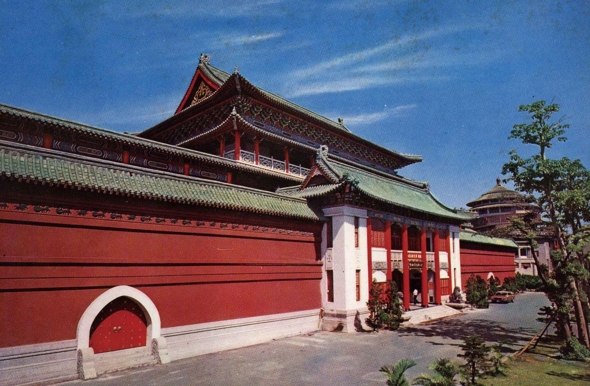 史博館大規模改建後之建築外觀。