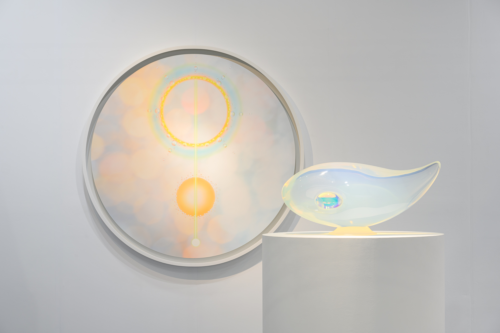「2024 Art Taipei」 澡堂畫廊展位照。（圖／SCAI The Bathhouse）