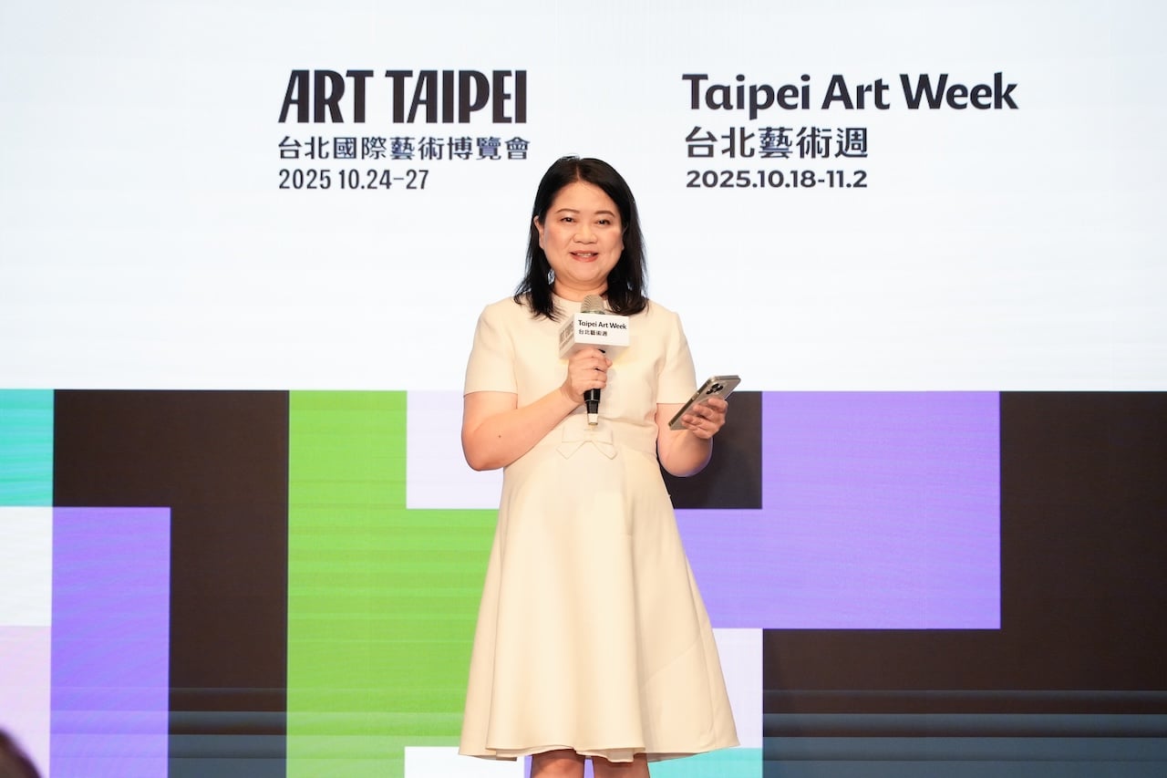 中華民國畫廊協會理事長陳菁瑩。（ART TAIPEI 2025提供）