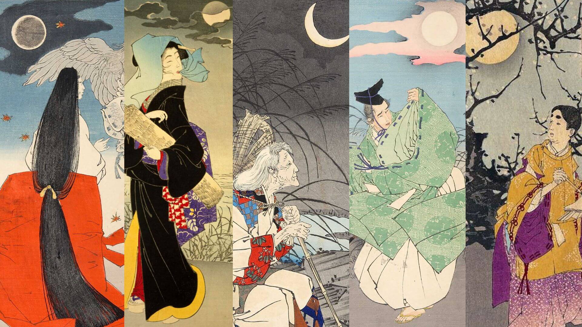月岡芳年《月百姿》，1885–1892。（Public Domain）