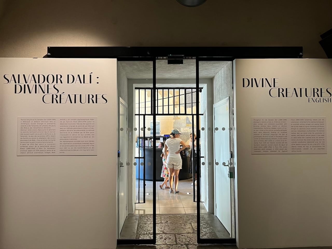 「薩爾瓦多・達利：神聖的生靈」展場一景。（本刊資料室）