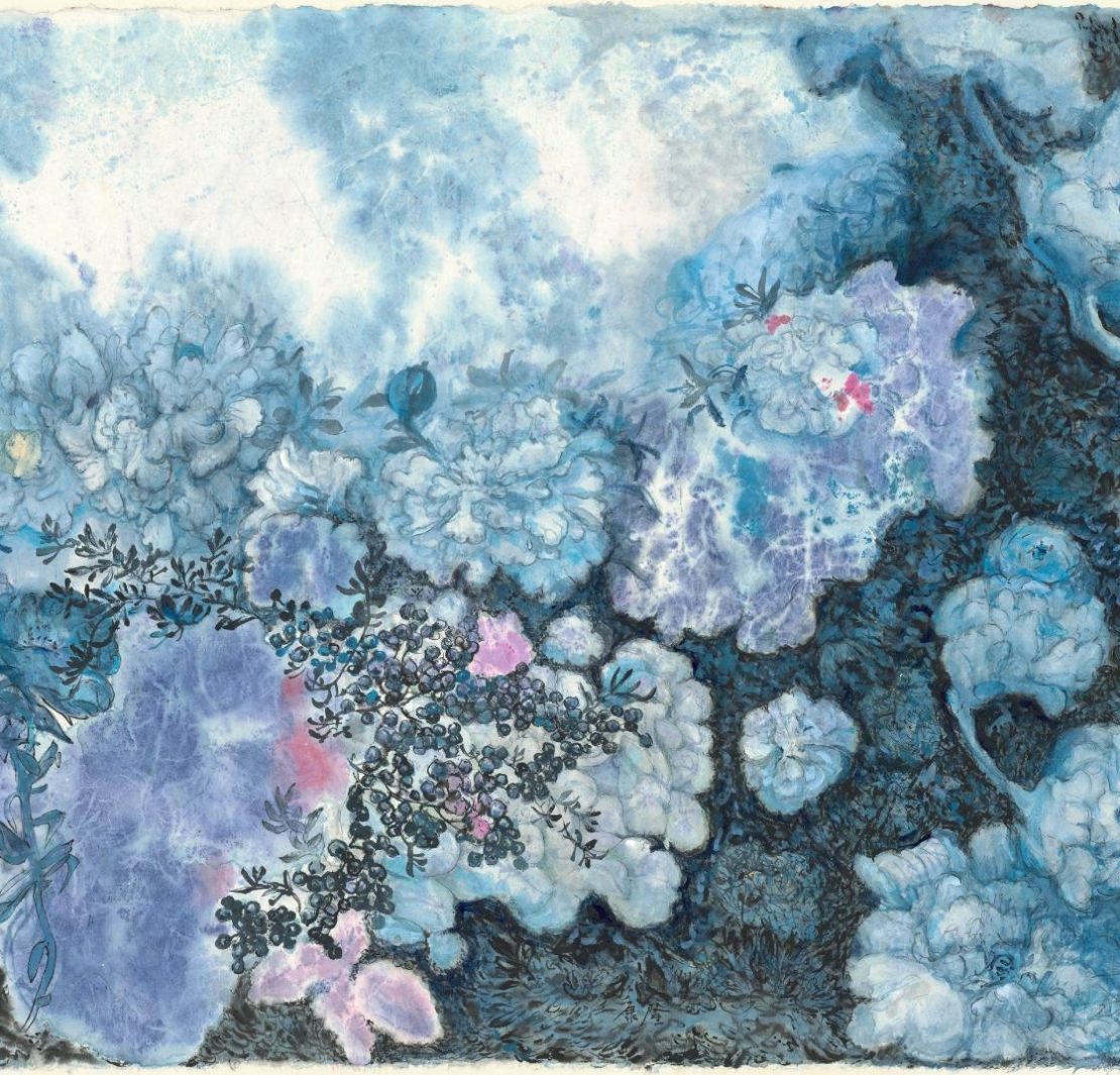 橫幅藍