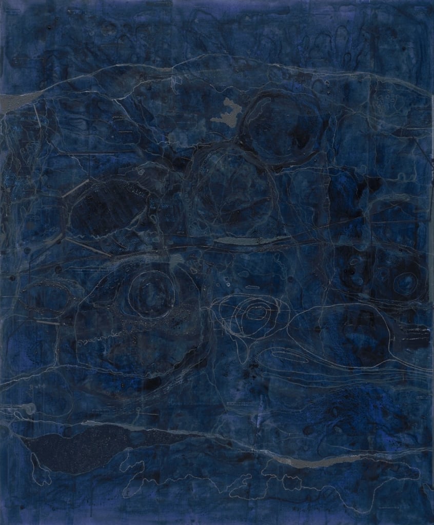 季大純 | 富春聖維克多山 壓克力顏料、畫布 115×95cm 2024 （誠品畫廊提供）