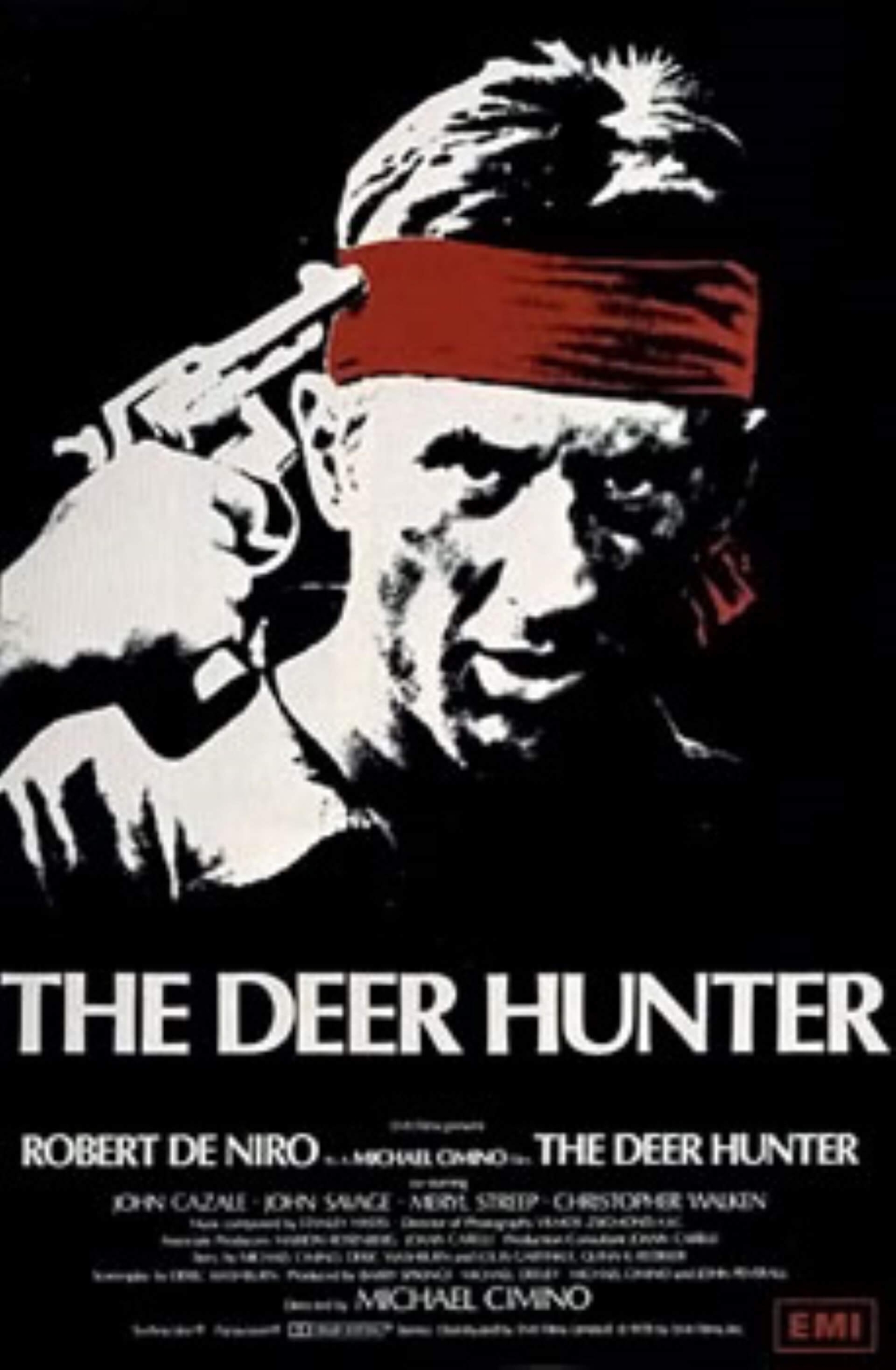 1978年《越戰獵鹿人》（The Deer Hunter）海報。（Wikipedia）