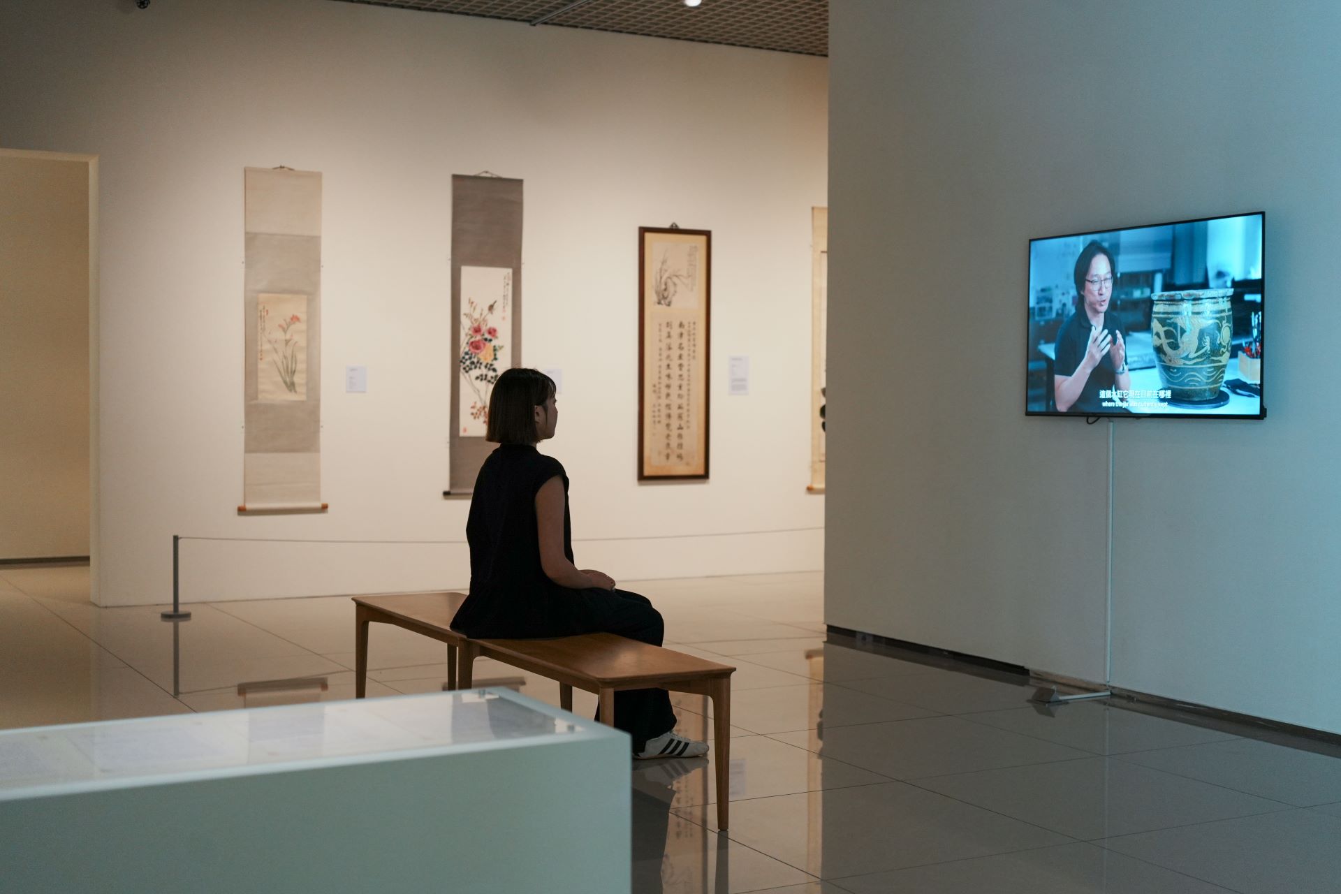 嘉美館 「相逢在庭前」主題展。（嘉義市立美術館提供）