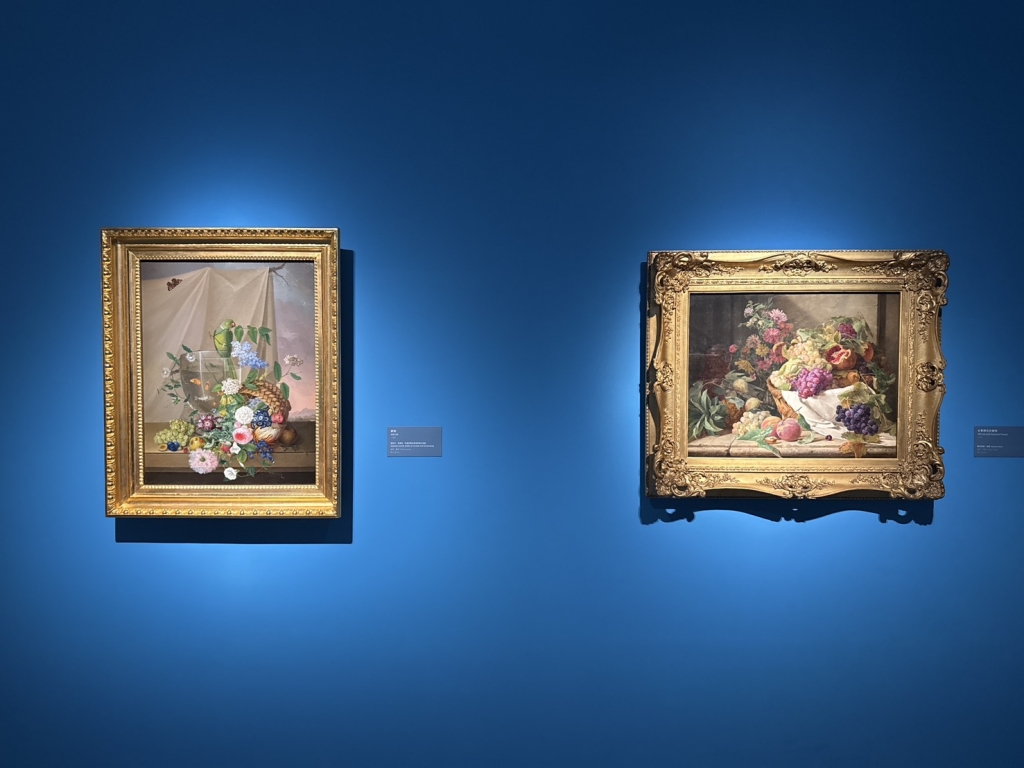 「綻放：維也納美景宮百年花繪名作展」展場風景。（本刊資料室）