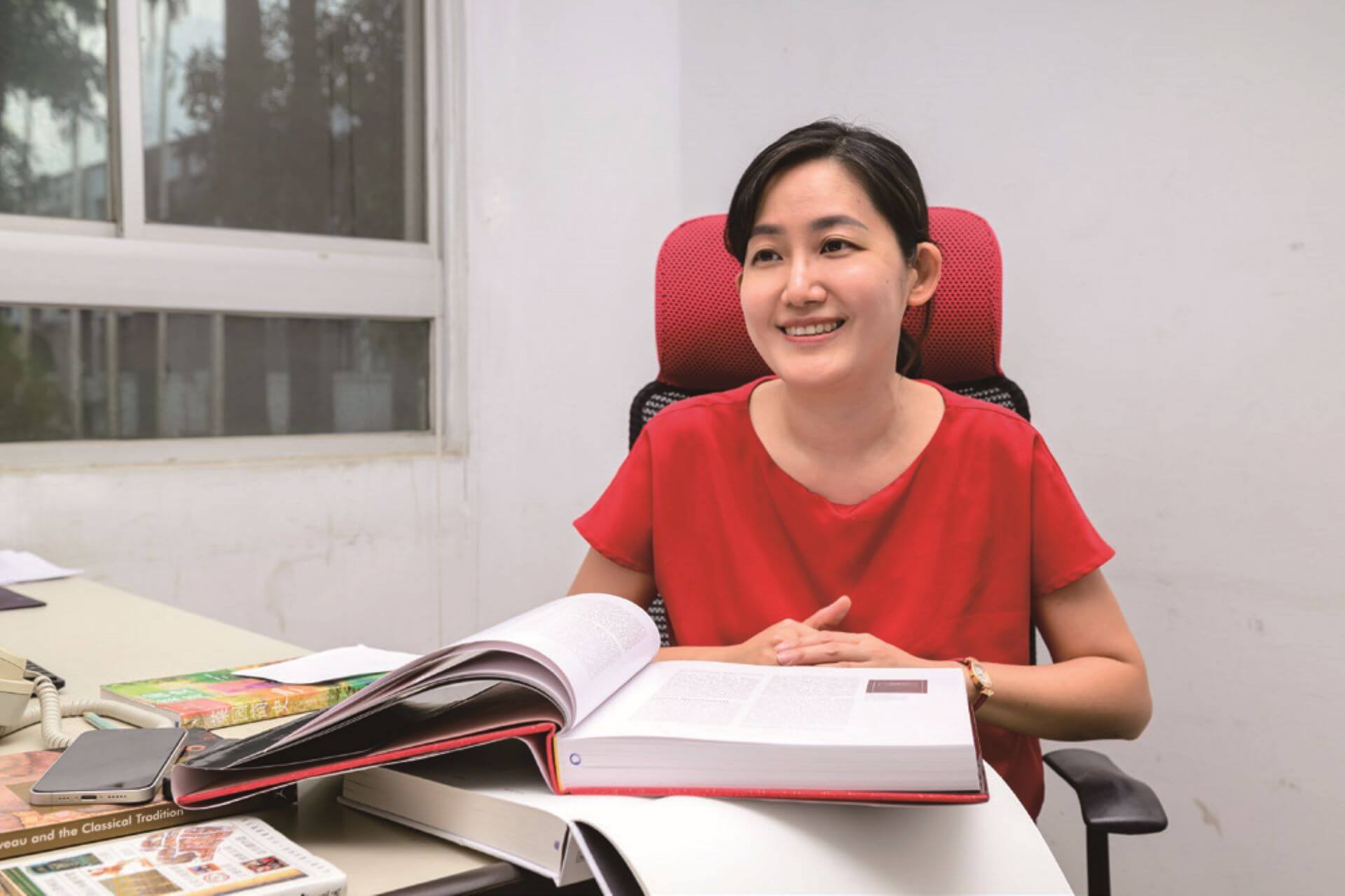 清華大學藝術與設計學系副教授張琳。（攝影／吳金石）