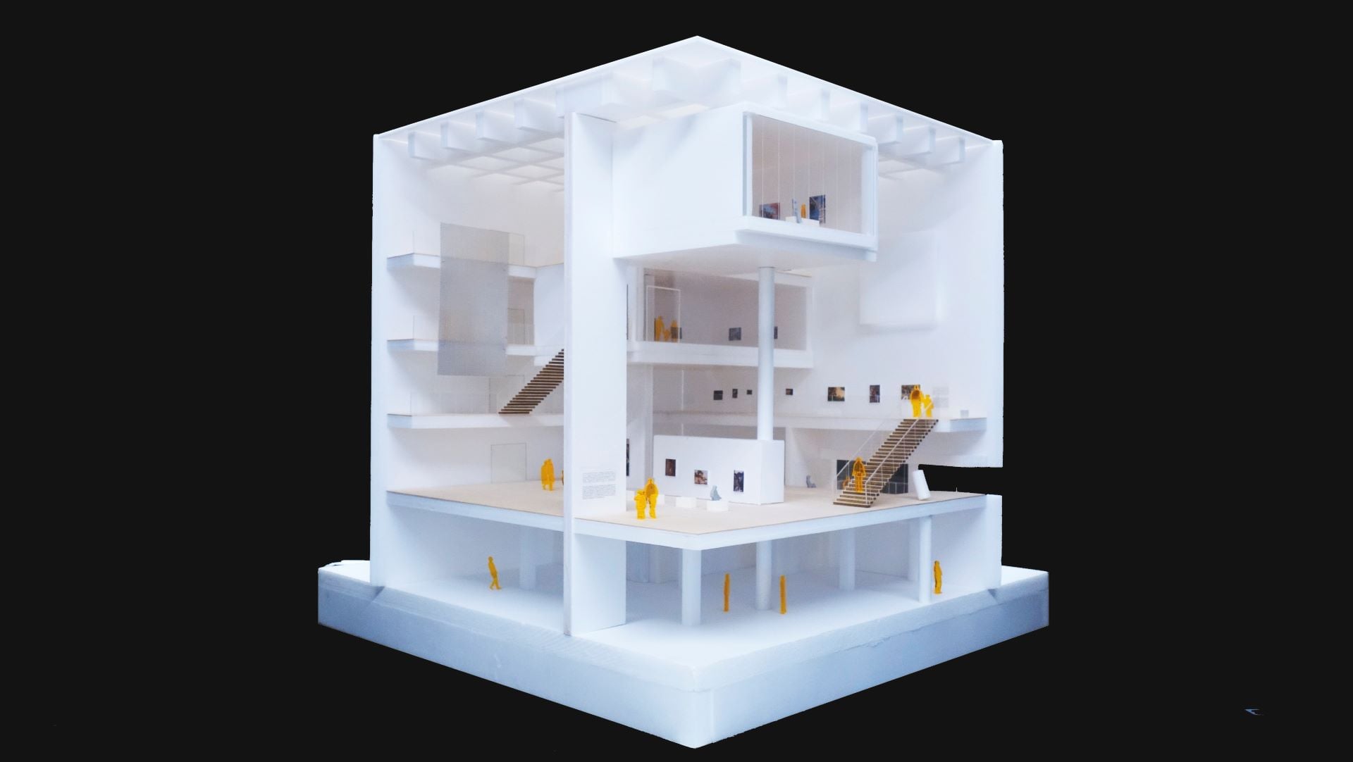 LB07 館建築模型。（姚仁喜｜大元建築工場提供）