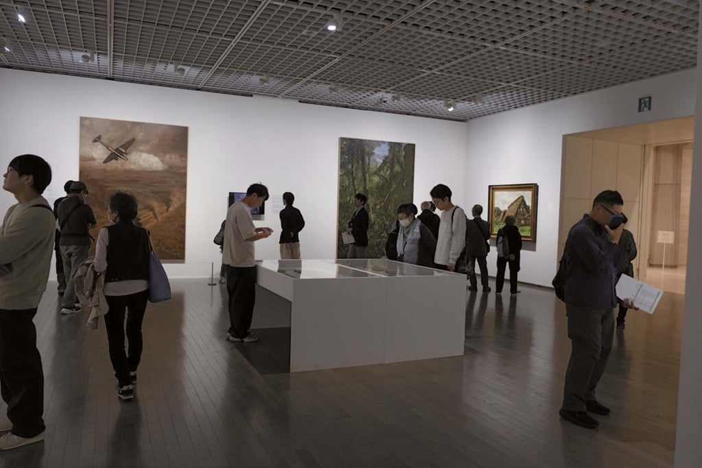 東京國立近代美術館「開啟記錄 編織記憶」展覽現場。