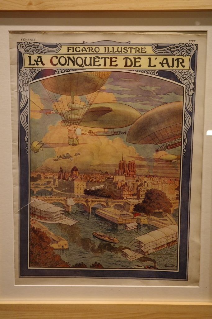 相｜《空中的征服》（La Conquête de l’Air），上世紀初人類對「征服」天空的交通工具，有許多想像，天馬行空，非常可愛。
