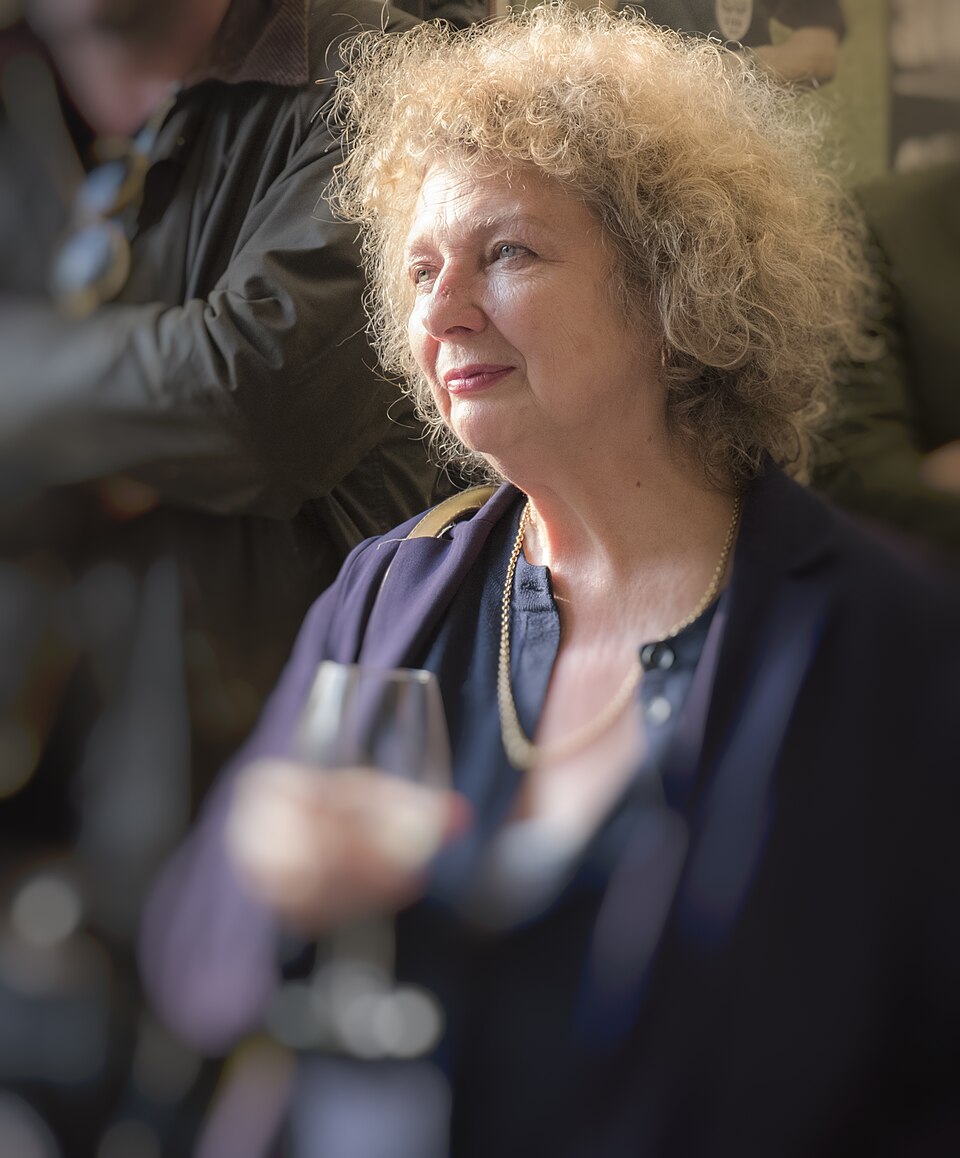 瑪琳．杜瑪斯（Marlene Dumas），攝於2014年。尼科洛．卡蘭蒂（Niccolò Caranti）攝。圖片取自wikipedia。