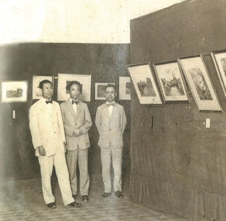 【五丁目的美術史專欄】日治時期臺灣畫家在走廊上辦展覽？