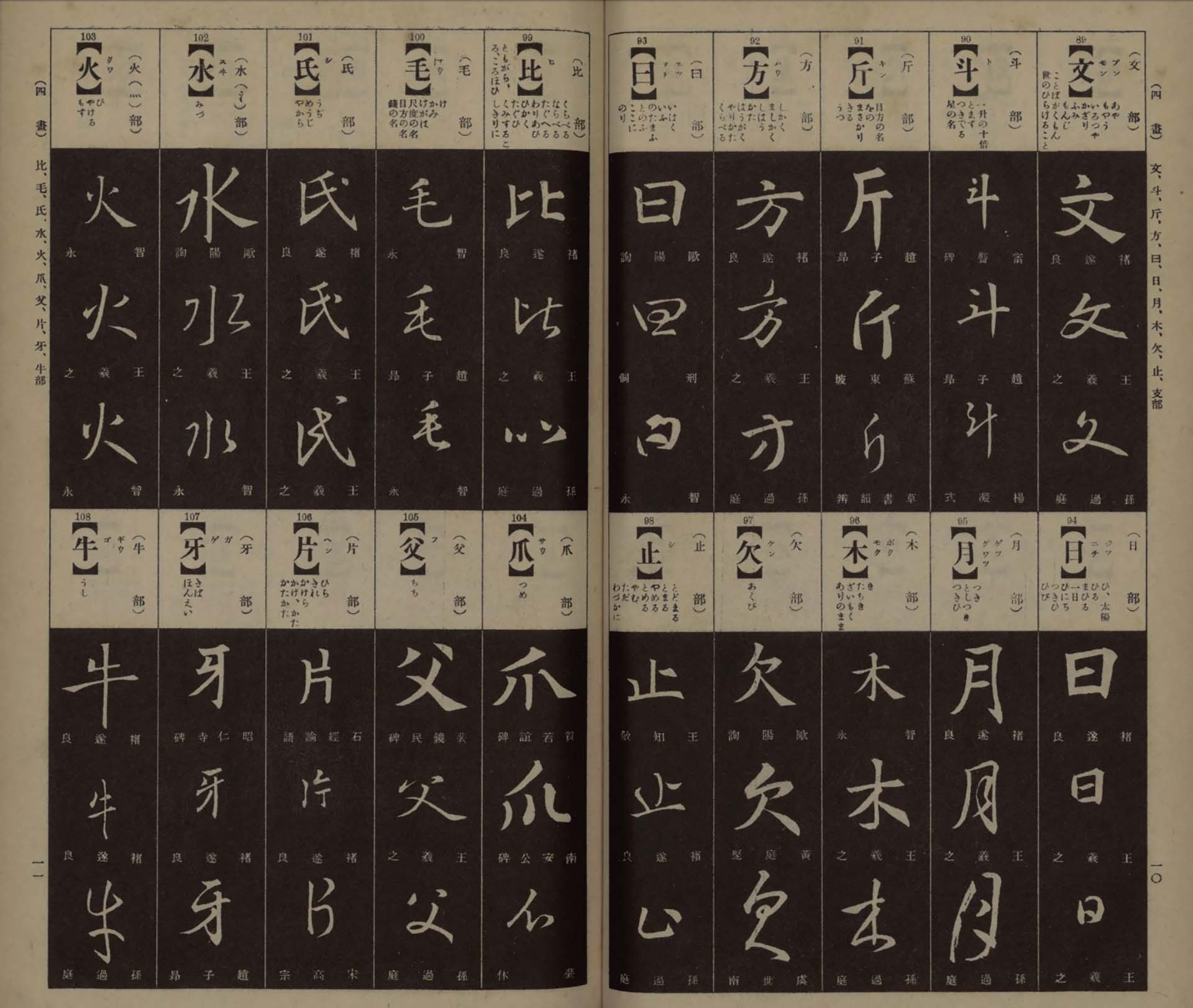 圖4 水島修三（望鶴）編著／編纂《常用漢字帖》，東京：雄山閣，1931年。