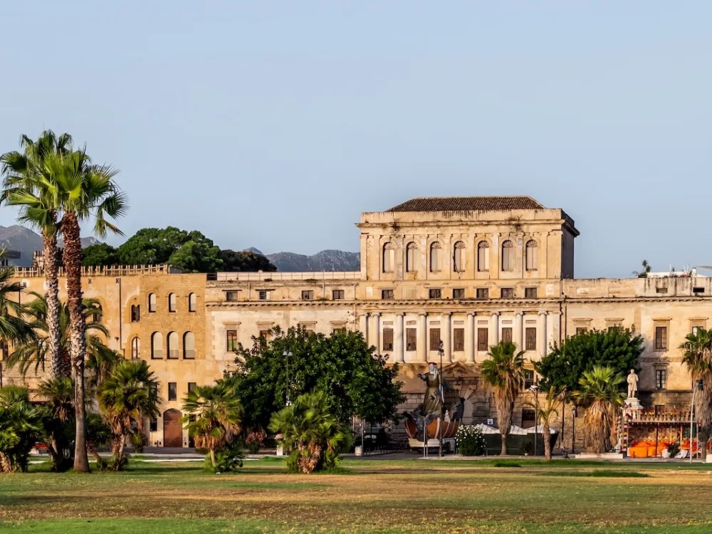 福塞拉．德．塞塔宮 （Palazzo Forcella De Seta）位於西西里島巴勒莫。 （豪瑟沃斯畫廊提供）