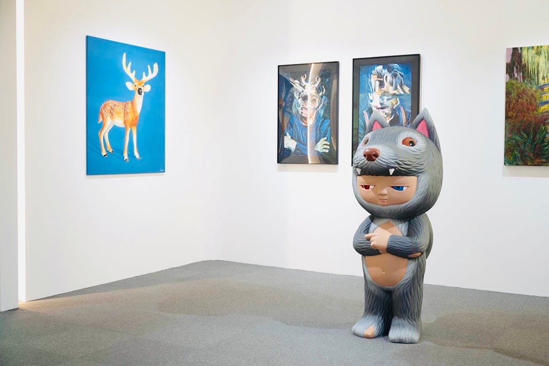 雙展廳之一的「Classic Room」空間一隅。（雷相畫廊提供）