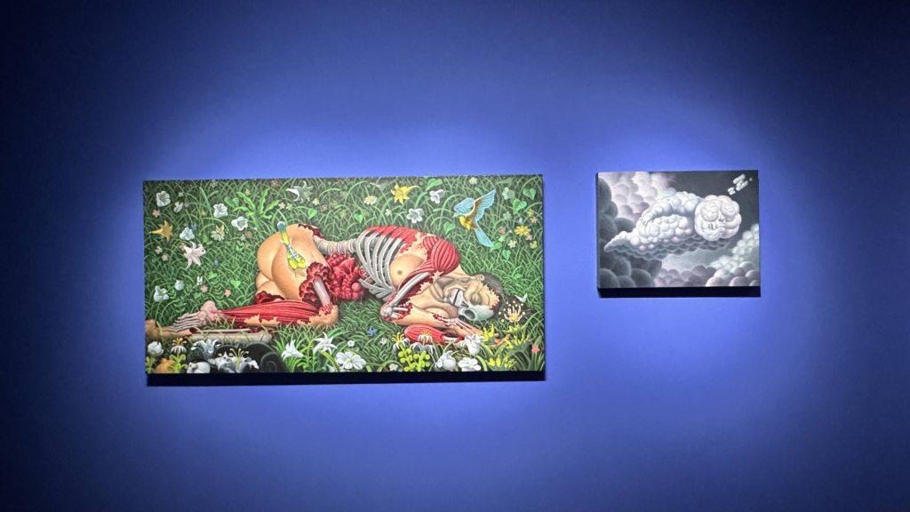 入選獎得主孫培懋《一念之間》展區風景。（本刊資料室，攝影／李京樺）