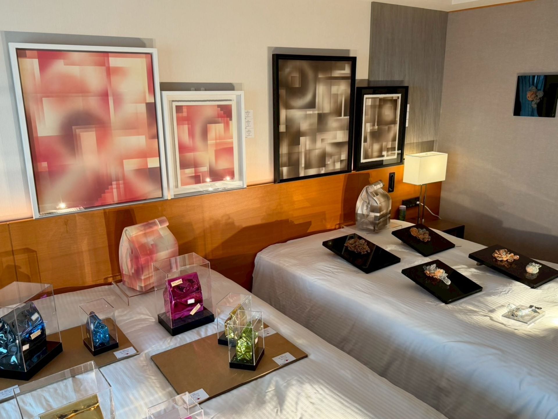 琢璞藝術中心於ONE ART Taipei 2026 展覽現場。（本刊資料室）