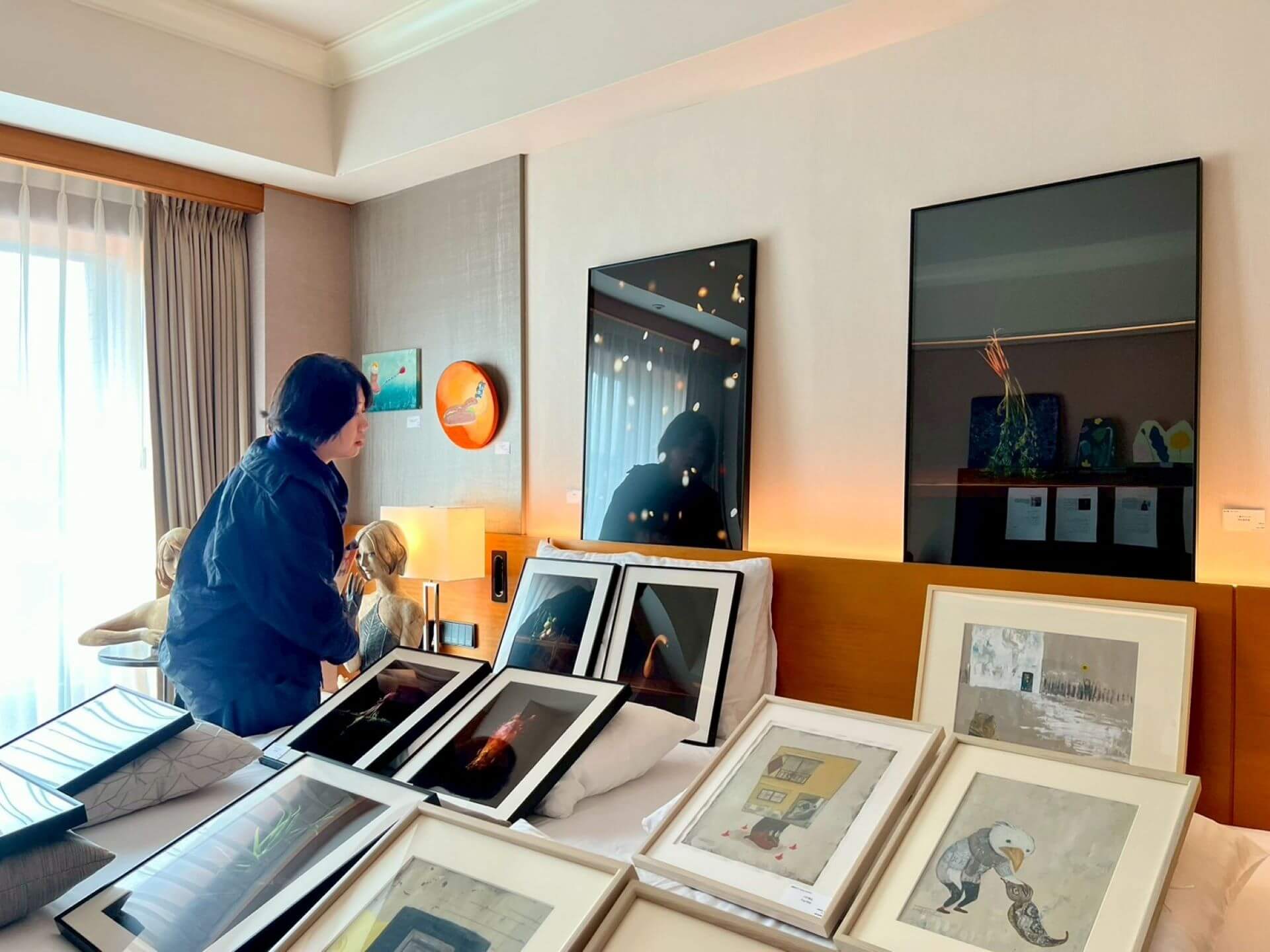 Gallery UG（日）於ONE ART Taipei 2026 展覽現場。（本刊資料室）