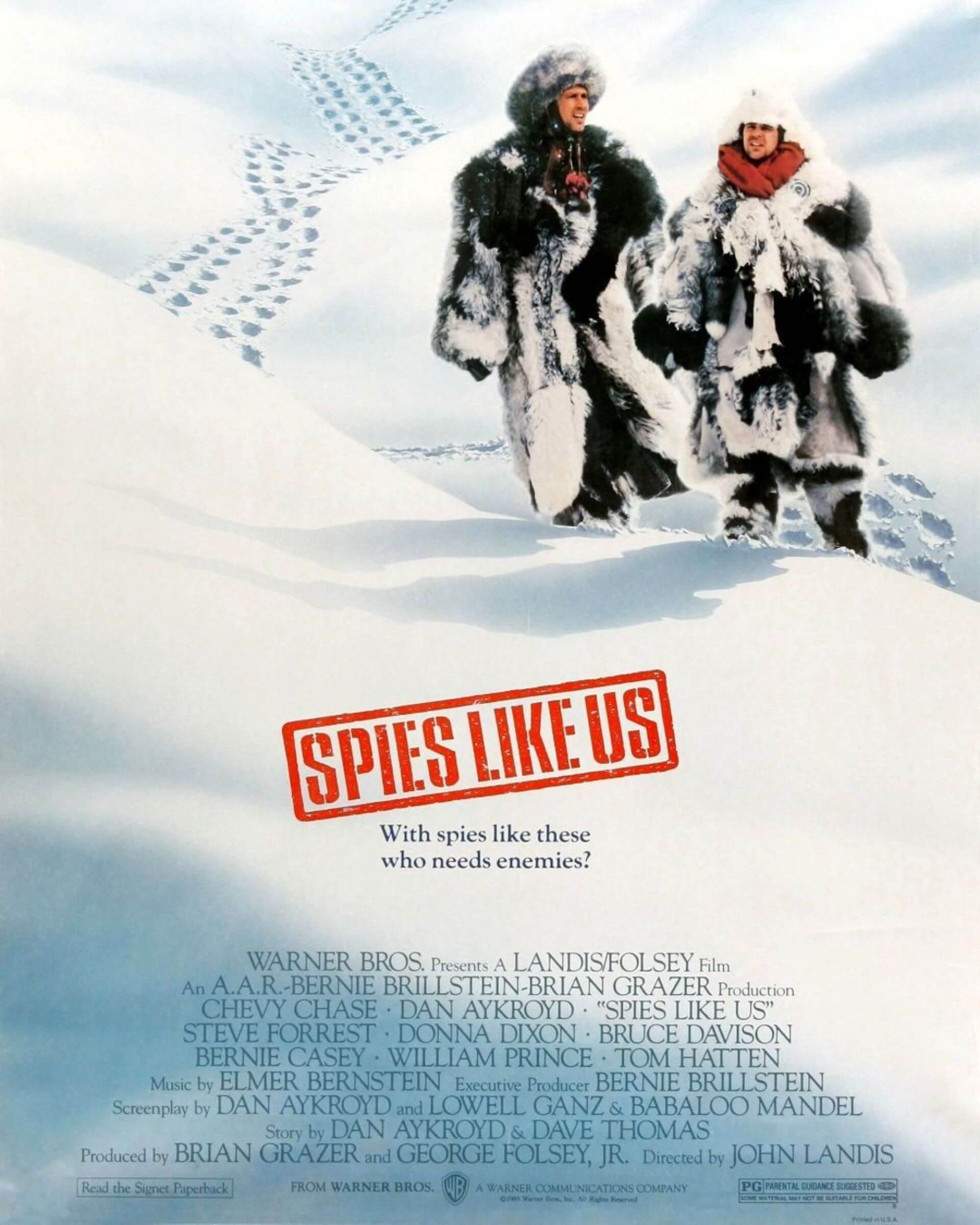 《要蘇聯吃癟》（Spies like Us）海報。（Wikipedia）