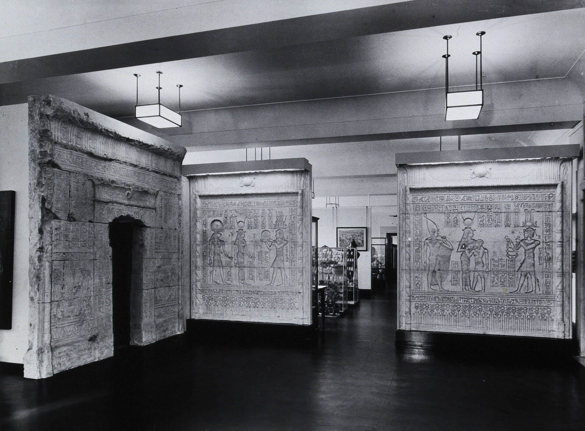 衛爾康歷史醫學博物館（Wellcome Historical Medical Museum）埃及展廳，該照片攝於1939年。（圖片來源：Wellcome Collection official website）