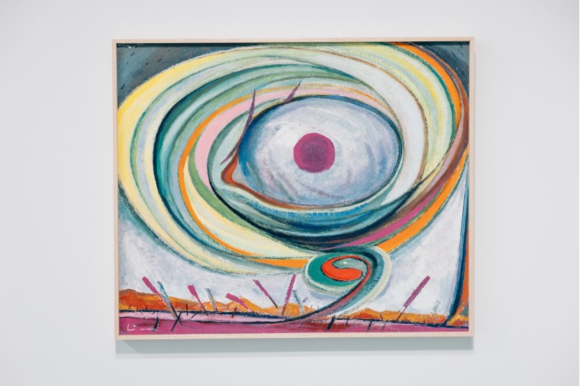 林克恭《颱風眼》,新北市美術館典藏。(新北市美術館提供)Kac-Keong Lim, Typhoon Eye, NTCAM Collection. (Courtesy of NTCAM)