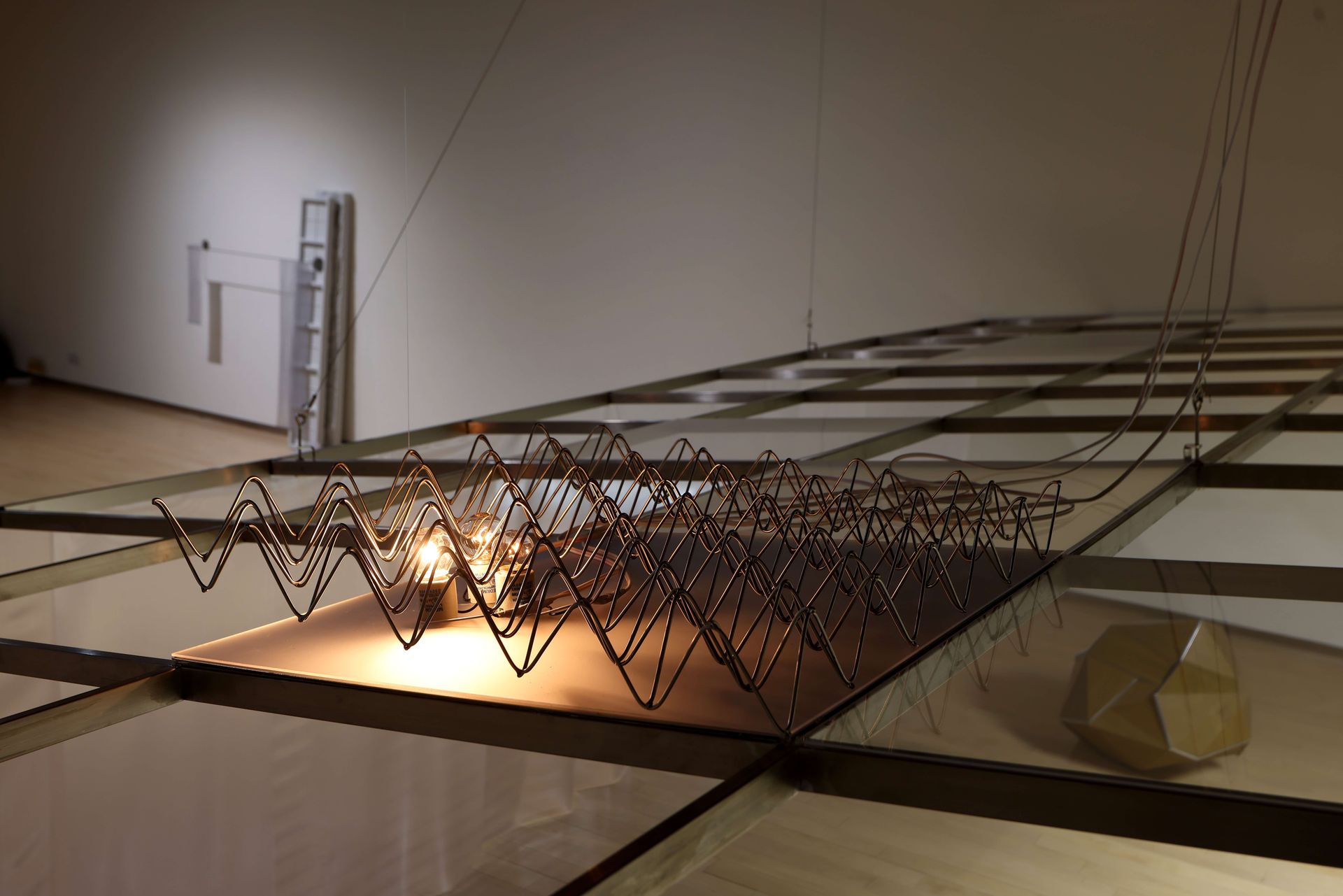 《空間投影學—陳肇彤個展》陳肇彤_展場一隅。（攝影／邱德興）