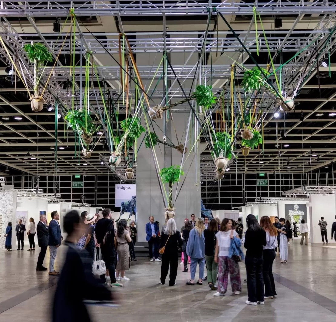 圖為巴塞爾香港藝術展（Art Basel HK）2024年展會現場。（©Art Basel HK）
