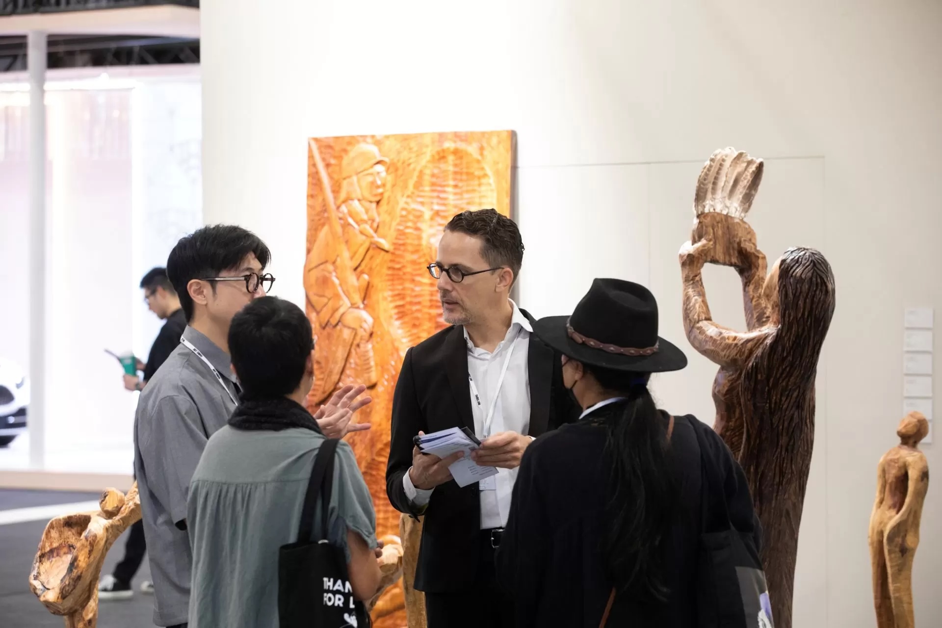 圖為2025 ART TAIPEI展會現場。（©中華民國畫廊協會）