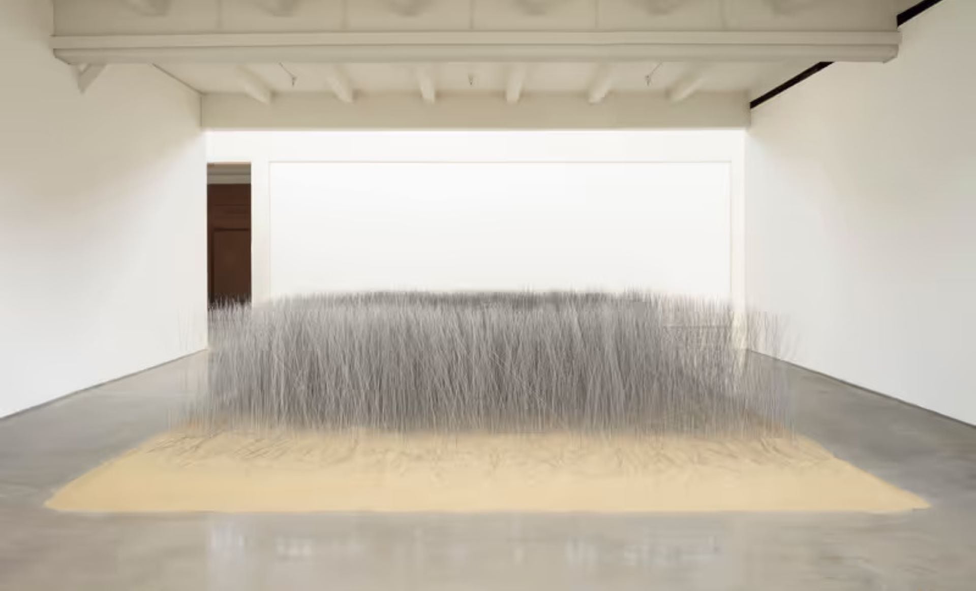 李禹煥，《Relatum》（舊名《Iron Field》），1969／2019。攝影／Bill Jacobson Studio，紐約。© Artists Rights Society（ARS），紐約／ADAGP，巴黎。圖片提供：Dia Ar…