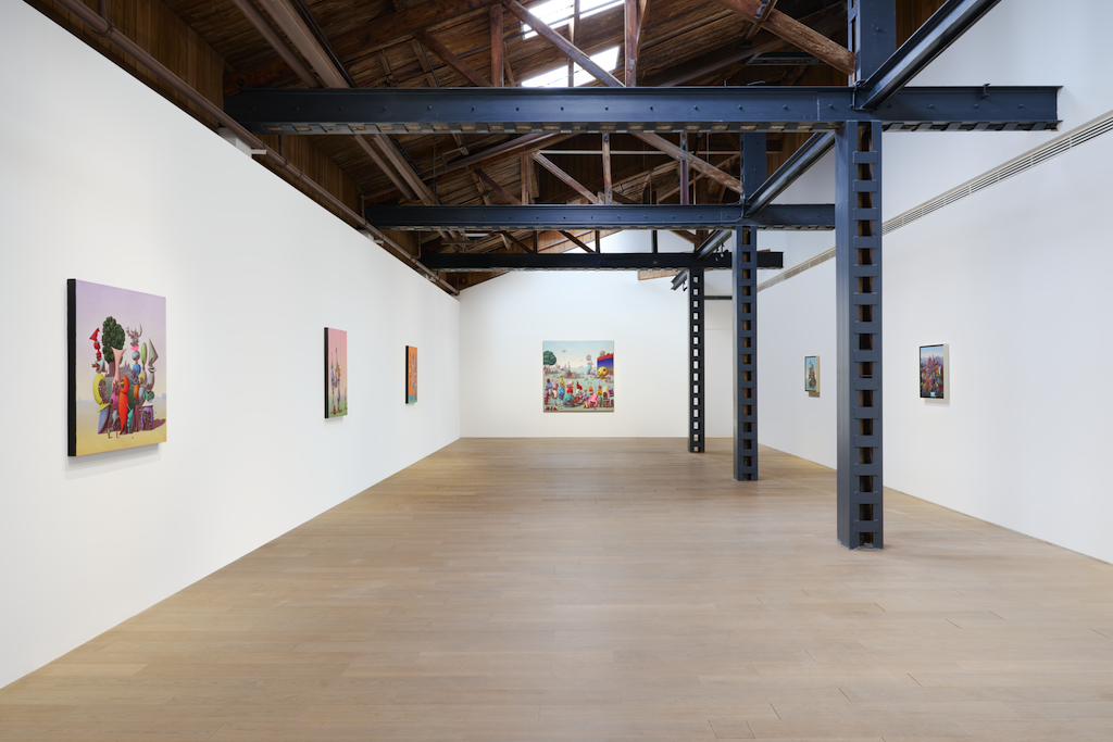 王梵僧，「新世界」展覽現場，貝浩登（上海），2026。（攝影／包夢琪，圖片提供／藝術家與貝浩登）