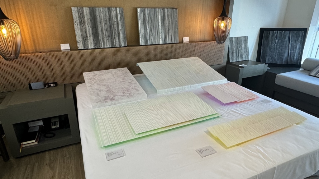 弎畫廊於2026台南藝術博覽會Room 728展覽一景。(本刊資料室)