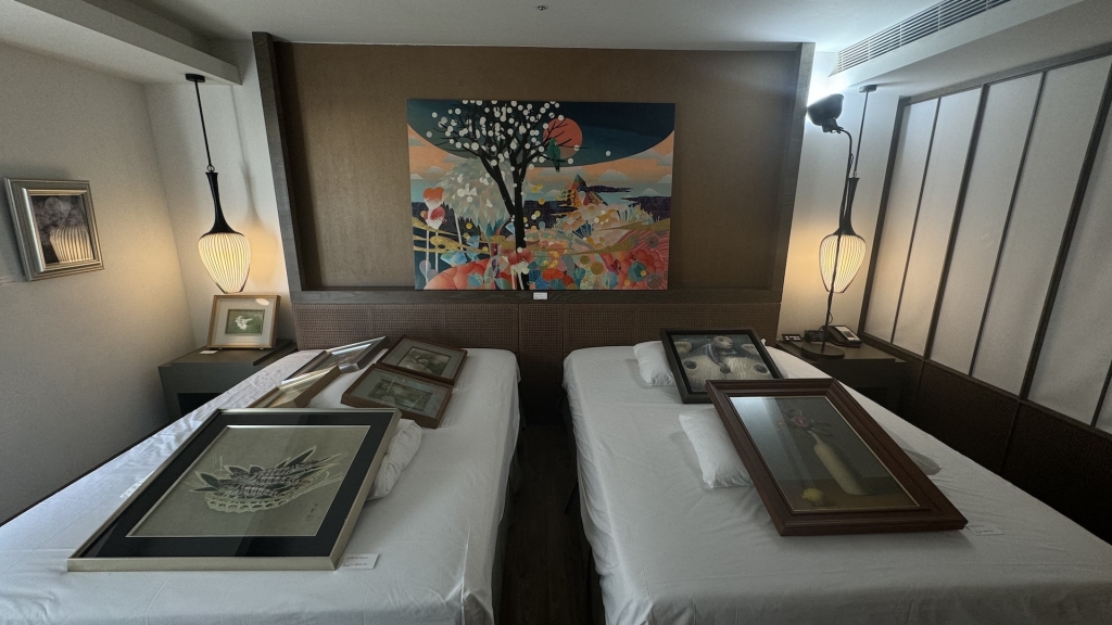 雷相畫廊於2026台南藝術博覽會Room 717展覽一景。(本刊資料室)